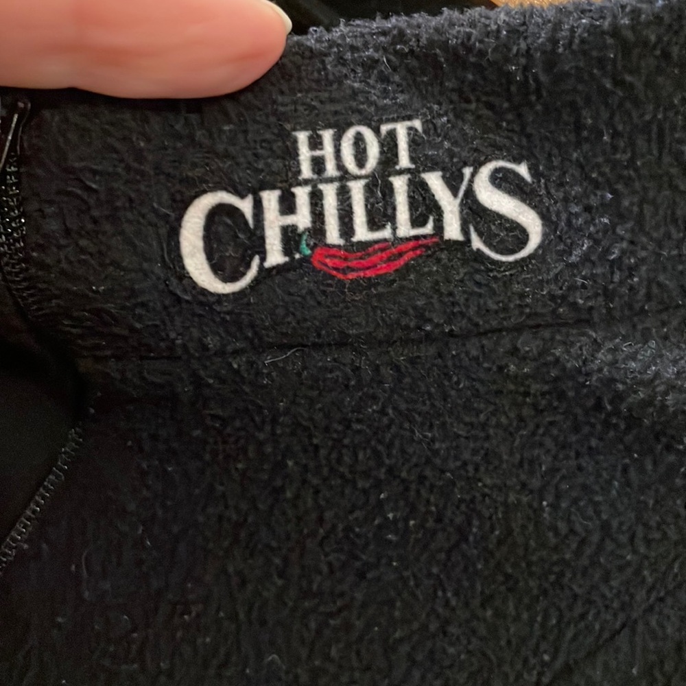 Hot Chillys pepper black woman-fleece L measurements smaller